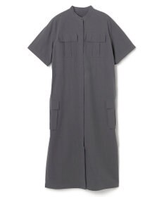 uncrave カラータイプライター シャツワンピース