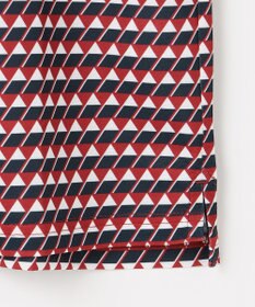 23区GOLF 【MEN】フラッグ総柄長袖ポロシャツ