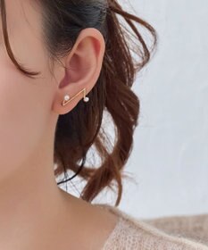 Phoebe 2wayシンボリックラインピアス&イヤリング