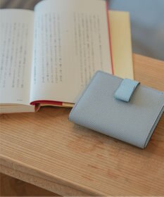 Atelier nuu 日本製 本革 バイカラーnoble 二つ折れウォレット