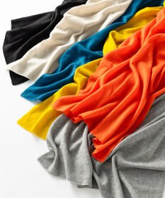 23区 【洗える】ピュアカシミヤ 大判 ストール