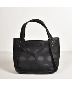 Y'SACCS ヒートエンボス ポルカドットトート Sサイズ