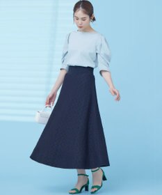 組曲 L 【接触冷感】コンビネーションポンチデザイン カットソー