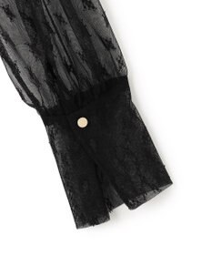 BEIGE， 【洗える・Oggi 11月号掲載】CLOVIS / ケープデザイン総レースブラウス