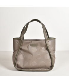 Y'SACCS ヒートエンボス ポルカドットトート Sサイズ