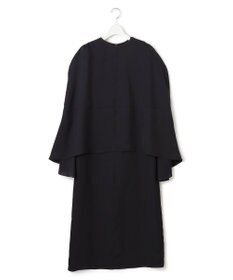 23区 【一部店舗限定/UVカット/洗える】ライトウェイトツイル ケープ付き ワンピース