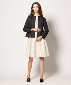 TOCCA 【消臭・洗える】CLOVER CARPET キルト中綿ショートコート