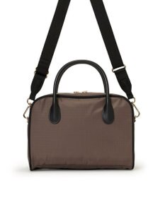 LeSportsac SQUARE TH CROSSBODY/アップタウンダークチョコ/ブラック