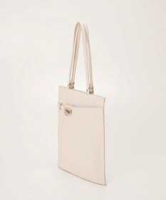 TOPKAPI 【TREASURE TOPKAPI】ベルトデザイン レザー フラット トートバッグ A4対応