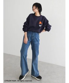 Green Parks ムジークタイガー／裏起毛刺しゅうプルオーバー