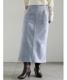 Te chichi ボンディングスエードタイトスカート