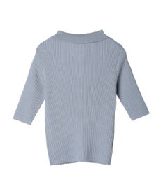 earth music&ecology リブコンパクトカーディガン