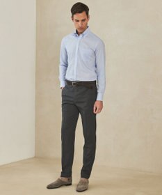 GOTAIRIKU セットアップ対応【ロングセラー】ウォッシャブル サマーウール100％パンツ(ノータック)26年モデル