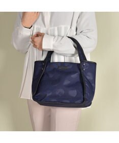 Y'SACCS ヒートエンボス ポルカドットトート Sサイズ