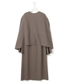 23区 S 【一部店舗限定/UVカット/洗える】ライトウェイトツイル ケープ付き ワンピース