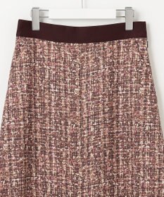 自由区 S プリントジャガードストレッチ スカート