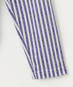 23区GOLF 【WOMEN】ロゴレイヤーストライプシャツ