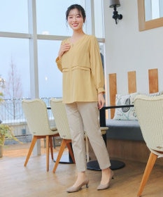 Tiaclasse L レイヤードデザインブラウス