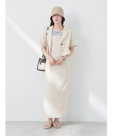 earth music&ecology リサイクルポリエステルブレンドショートシャツ