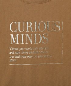 YECCA VECCA 【UVカット】ワイドスリーブ箔プリントTee