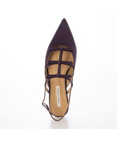 MODE ET JACOMO <MODE ET JACOMO>リボンフラットバックベルトパンプス