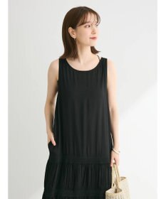 Green Parks Ｉ　ノースリスモッキング切替ワンピース