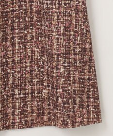 自由区 S プリントジャガードストレッチ スカート