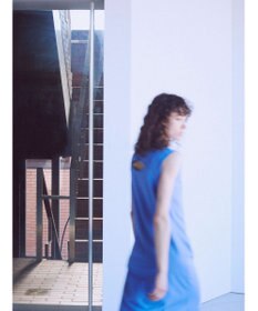 Green Parks カットワークデザインカットソーワンピース