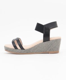 ANY SIS 【美人百花7月号掲載】クラッシィウエッジゴム サンダル