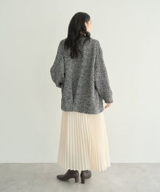 YECCA VECCA サテンプリーツスカート