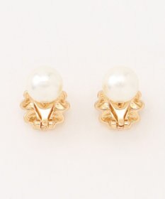 組曲 【先行予約・2WAY・Flower Collection】フラワー×パールライク イヤリング