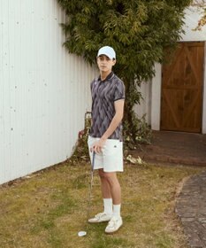 FILA GOLF／marie claire 【Kappa】柄半袖ポロシャツ