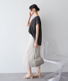YECCA VECCA 【マシンウォッシャブル】サラサラスキッパーブラウス