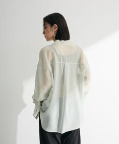 Green Parks 　・ＥＬＥＮＣＡＲＥ　ＤＵＥ　ラメシアー長袖シャツ