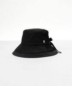 AURORA 【 LANVIN COLLECTION（ランバン コレクション） 】グログランリボンキャペリンハット