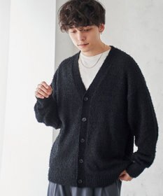 WEGO ツイストブークレカーディガン