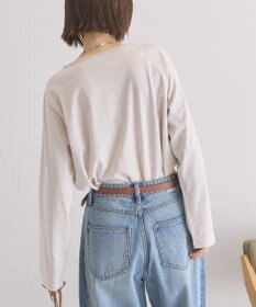 AMERICAN HOLIC シアーカラーボーダープルオーバー