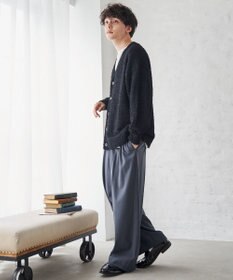 WEGO ツイストブークレカーディガン