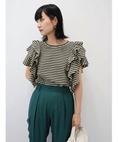 Green Parks ・ＳＵＧＡＲ　ＳＰＯＯＮ　ラッフルレイヤードＴシャツ