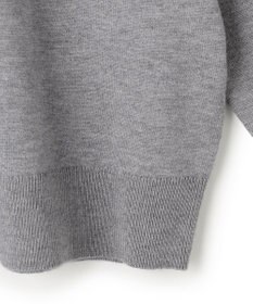 UNFILO フリルトリミング ニット