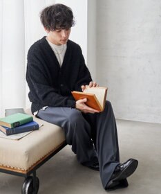 WEGO ツイストブークレカーディガン