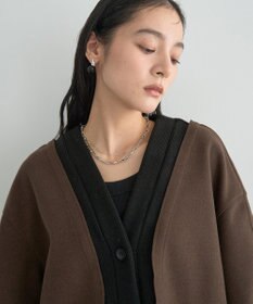 YECCA VECCA 3連チェーンMIXネックレス