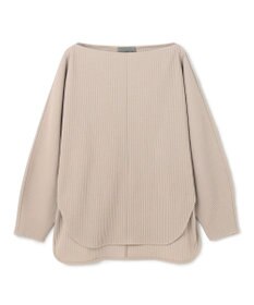 uncrave プリーツリブ ドルマンスリーブトップス