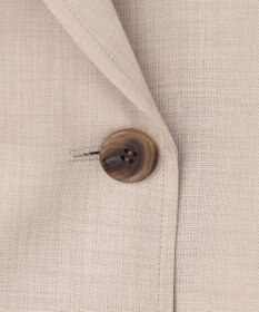 23区 【先行予約】リネンライクグロッシー ハーフスリーブ ダブル ジャケット