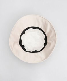 AURORA 【 LANVIN COLLECTION（ランバン コレクション） 】グログランリボンキャペリンハット