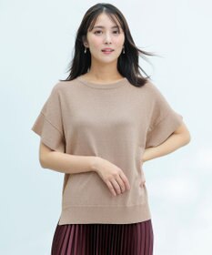 ANY SIS 【and GIRL掲載/アイスタッチ】フレンチスリーブ ニット