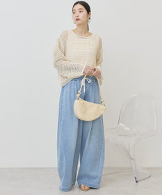 AMERICAN HOLIC 刺繍メッシュプルオーバー