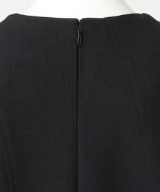 23区 L 【R(アール)】ウールダブルクロス イレギュラータック フレアワンピース