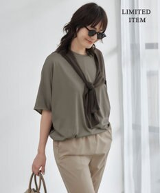 ICB L 【WEB限定・洗える】Ly.COハイゲージ ドルマンスリーブプルオーバー