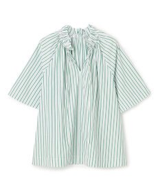 UNFILO フリルネック ブラウス